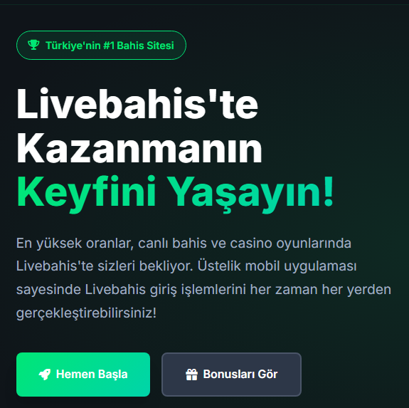 livebahis güncel giriş